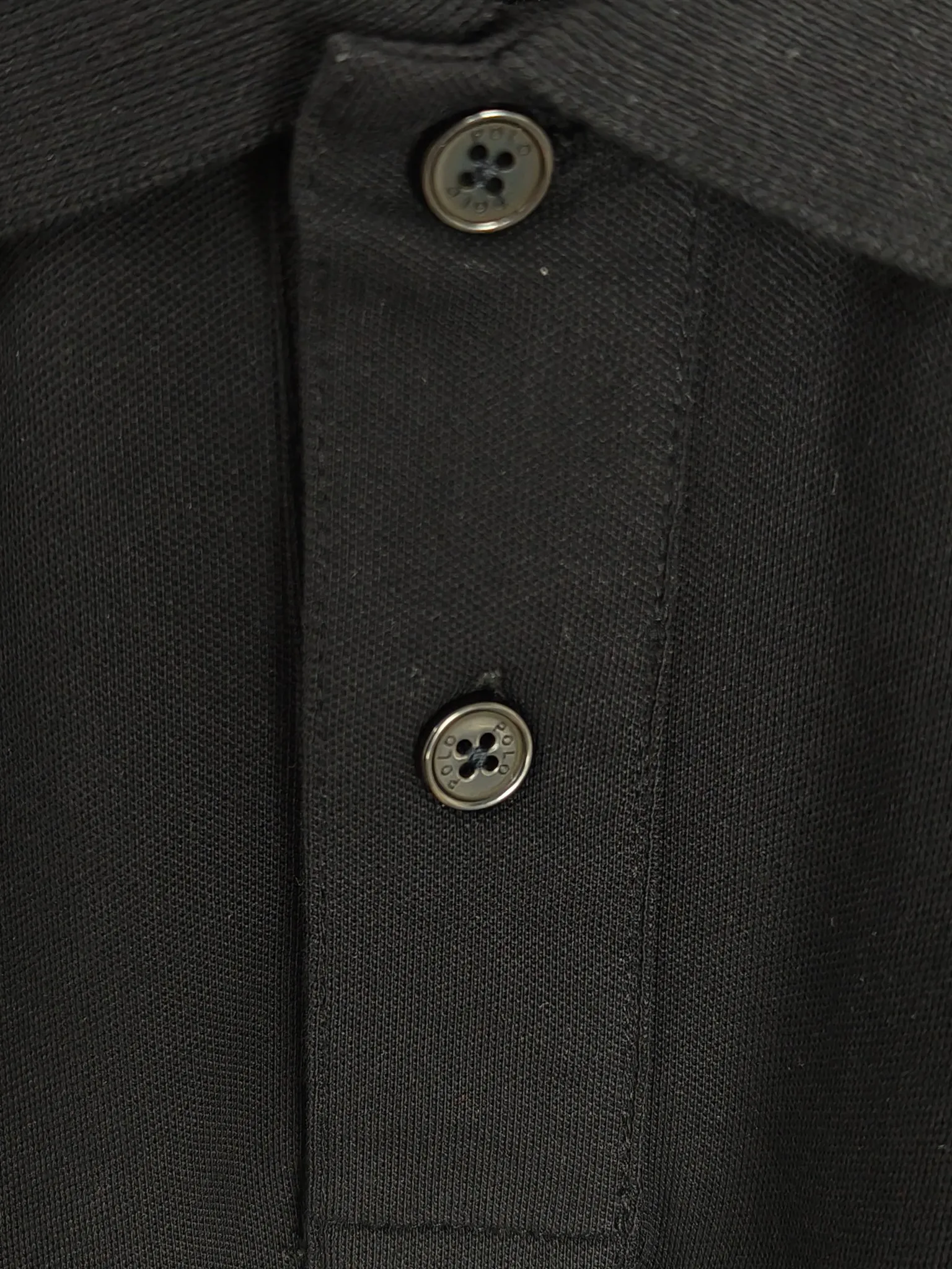 P200 Real shot quality High version Ralph Lauren pony embroidered polo shirt lapel long sleeves High-end quality Complete with three labels, comfortable and breathable, classic and simple, exquisite and fashionable, details show high-end quality Color: black, white, gray, navy blue Size: M-XXL